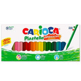 Coloured crayons Carioca Plastello Multicolour (54 Units)-1