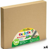 Set of Felt Tip Pens Carioca Schoolbox Multicolour (4 Units)-0