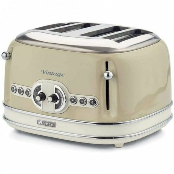 Toaster Ariete Vintage 1600 W Beige 4 pieces Vintage-0