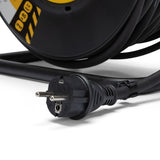 Cable reel Stak REELART 25 m 4 Plugs-1