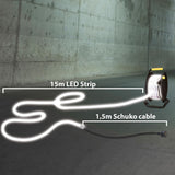 LED strips Velamp 4000 K Black Transparent-4