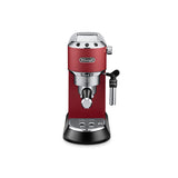 Cafetière with Plunger DeLonghi 0132106169 Stainless steel Red 1 L-3