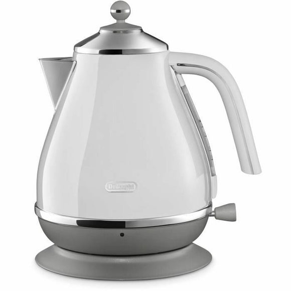 Kettle DeLonghi White Stainless steel 1,7 L 2000 W-0