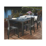 Table Grey Anthracite Resin Plastic-1
