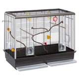 Bird cage Ferplast Piano 6 White 7 x 7 x 6,5 cm 46,5 x 70 x 87 cm-12