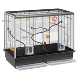 Bird cage Ferplast Piano 6 White 7 x 7 x 6,5 cm 46,5 x 70 x 87 cm-11