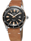Edox Men's Watch 80126-357RNM-NIRB Quartz 30 ATM Sapphire Official Box