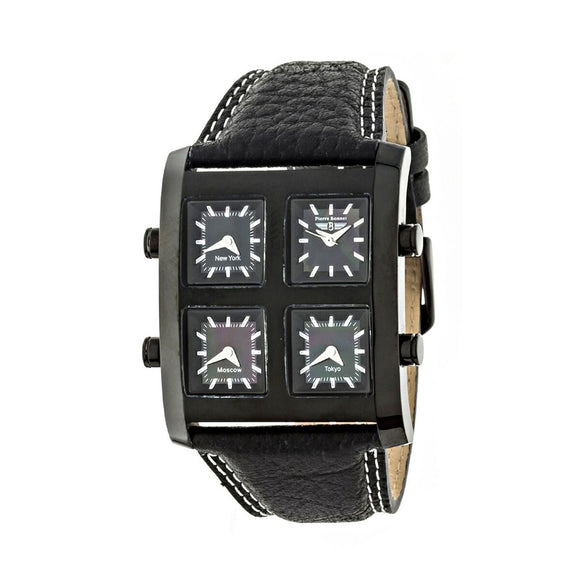 Men's Watch Pierre Bonnet 6146A Black (Ø 40 mm)-0