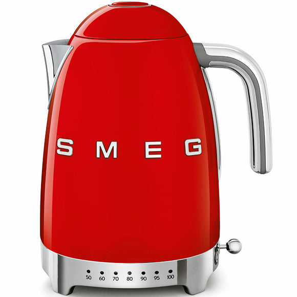 Kettle Smeg 2400 W 1,7 L Red Stainless steel Plastic-0