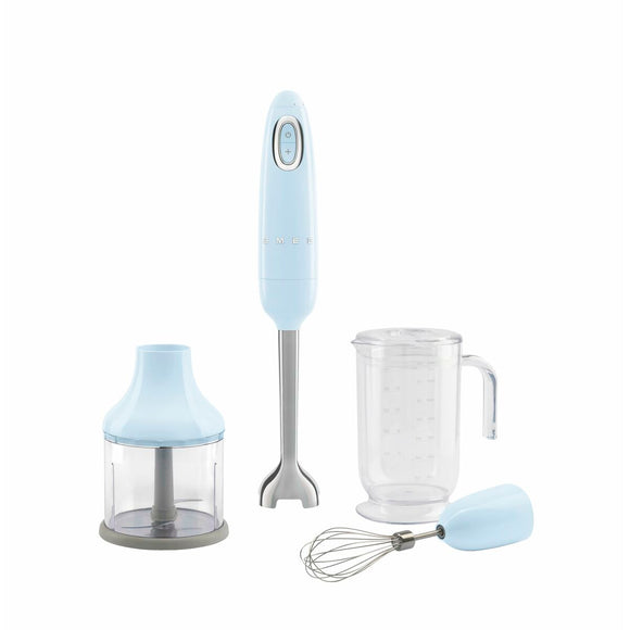 Multifunction Hand Blender with Accessories Smeg HBF03PBEU Blue 700 W-0