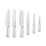 Set of Kitchen Knives and Stand Smeg KBSF02CR Cream-5