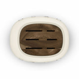 Set of Kitchen Knives and Stand Smeg KBSF02CR Cream-1