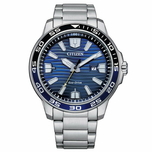 Men's Watch Citizen AW1525-81L Silver Blue-0