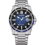Men's Watch Citizen AW1810-85L Silver-0