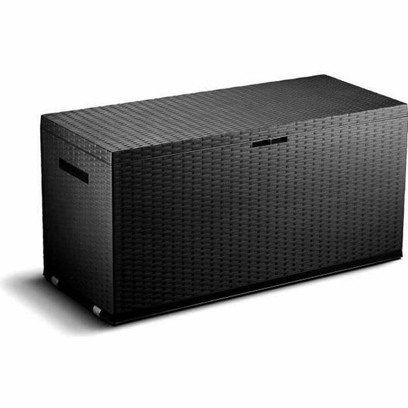 Outdoor Chest TOOD Dark grey Resin (120 x 52 x 60 cm)-0