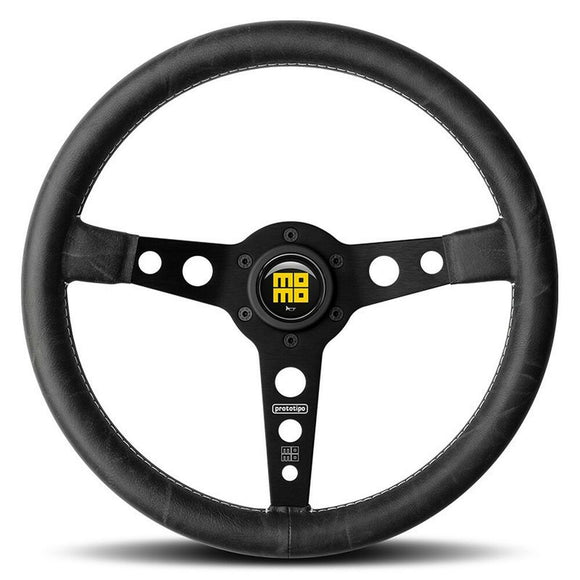 Racing Steering Wheel Momo PROTOTIPO HERITAGE Black Ø 35 cm-0