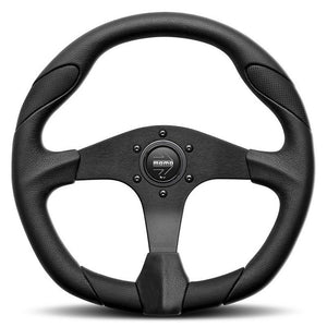 Racing Steering Wheel Momo QUARK Black Ø 35 cm-0