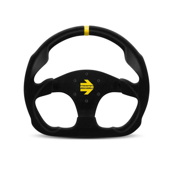 Racing Steering Wheel Momo MOD.30 Black Ø 32 cm-0