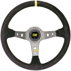 Racing Steering Wheel OMP OMPOD/1954/TN Ø 35 cm Silver-0