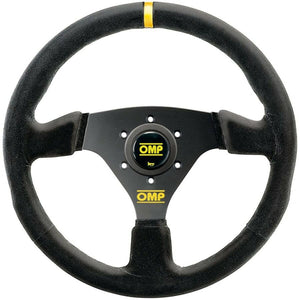 Racing Steering Wheel OMP OD/2005/NN Black Ø 33 cm-0