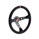 Racing Steering Wheel OMP OMPOD/1954/NR Ø 35 cm Black/Red Black-1