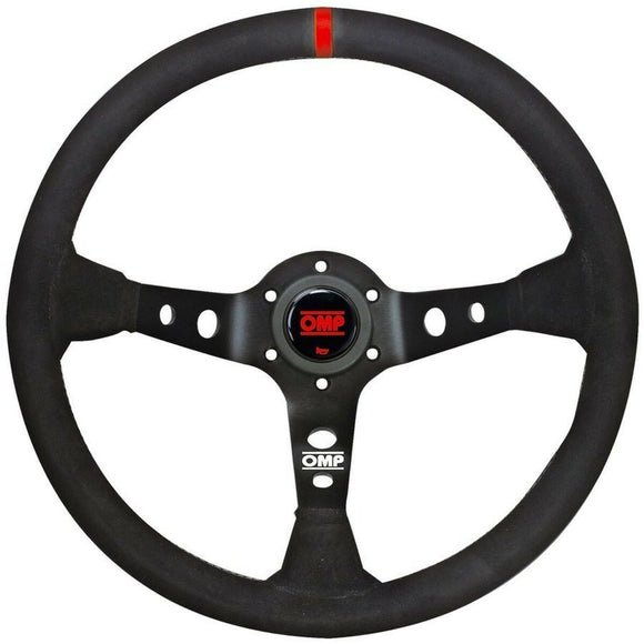 Racing Steering Wheel OMP OMPOD/1954/NR Ø 35 cm Black/Red Black-0