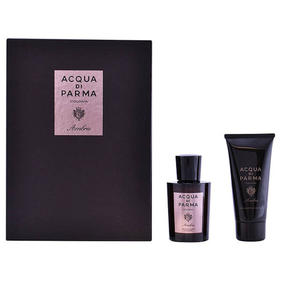 Men's Perfume Set Colonia Ambra Acqua Di Parma 2523646 EDC 2 Pieces (2 pcs)-0