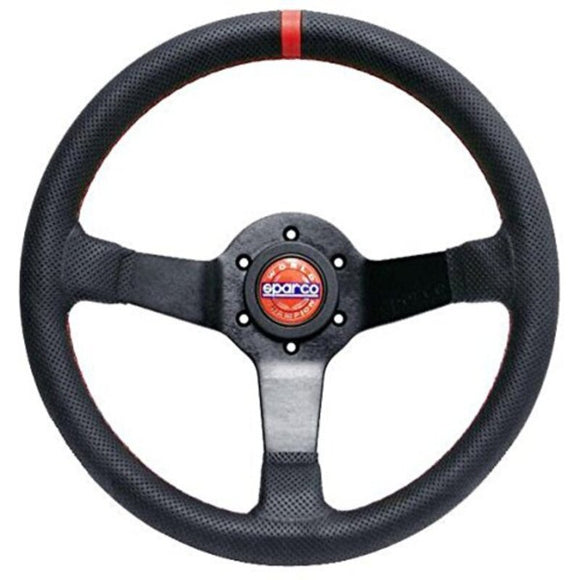 Racing Steering Wheel Sparco CHAMPION Black Ø 35 cm-0