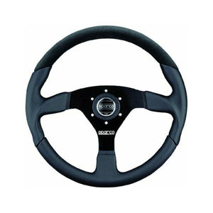 Racing Steering Wheel Sparco 015TL522TUV Black-0