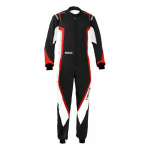 Karting Overalls Sparco K44 Kerb Black/Red (Size M)-0