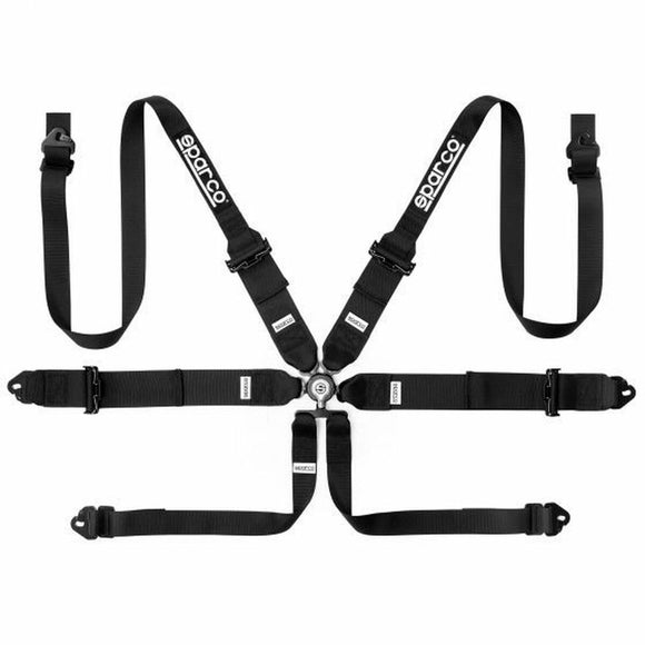 Harness with 6 fastening points Sparco Black-0
