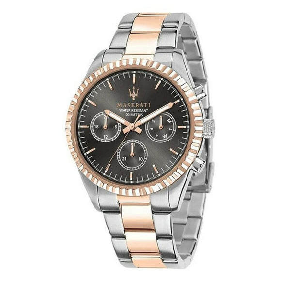 Men's Watch Maserati R8853100020 Black Grey (Ø 43 mm)-0