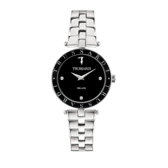Men's Watch Trussardi R2453145506 Black (Ø 34 mm)-0