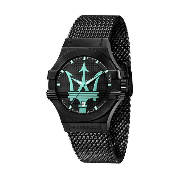 Men's Watch Maserati AQUA EDITION Black (Ø 44 mm)-0