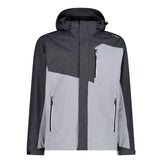Men's Sports Jacket Campagnolo CMP Man Zip Detachable Inn Grey-0