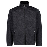 Men's Sports Jacket Campagnolo CMP Man Zip Detachable Inn Grey-3
