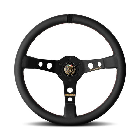Racing Steering Wheel MOMO Black Ø 35 cm-0