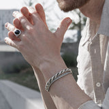 Men's Bracelet Albert M. WSOX00443.S 19 cm-2