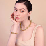 Ladies' Bracelet Etrusca WSET00845.YG Golden-1