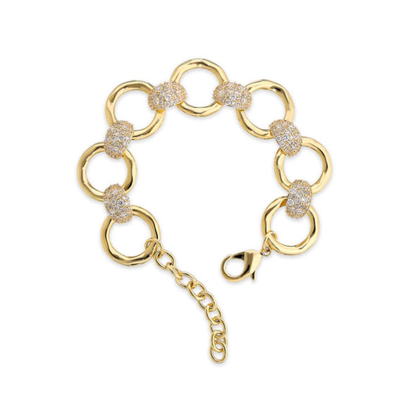 Ladies' Bracelet Etrusca WSET00867.YG Golden-0