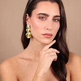 Ladies' Earrings Etrusca WSET00882.YG Golden-1