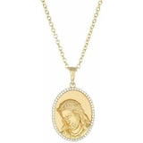 Ladies' Pendant Amen CLGEGBZ2 Golden-1