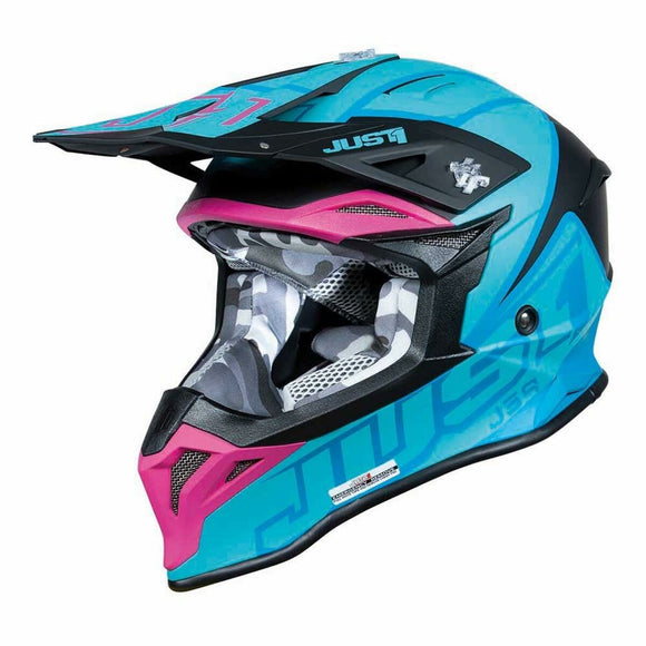 Full Face Helmet Just1 J-39 Thruster Black-0