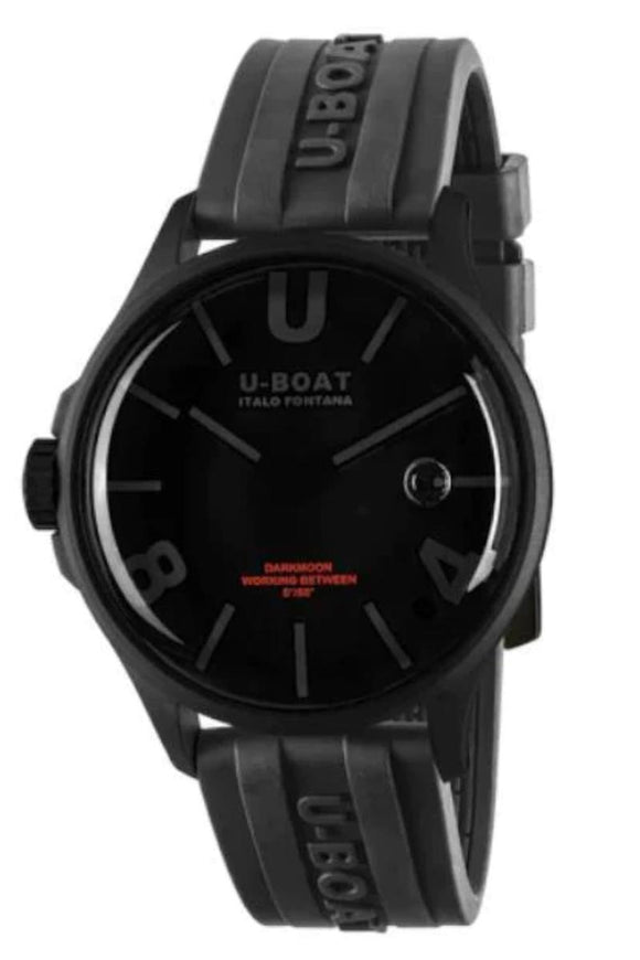 U-Boat 9544 Darkmoon Black PVD Mens Watch 44mm 5ATM-0
