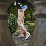 Women's casual trainers Geox Spherica C Beige-2