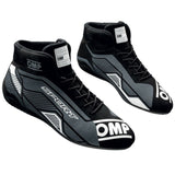 Racing Ankle Boots OMP SPORT Black/White 43-0