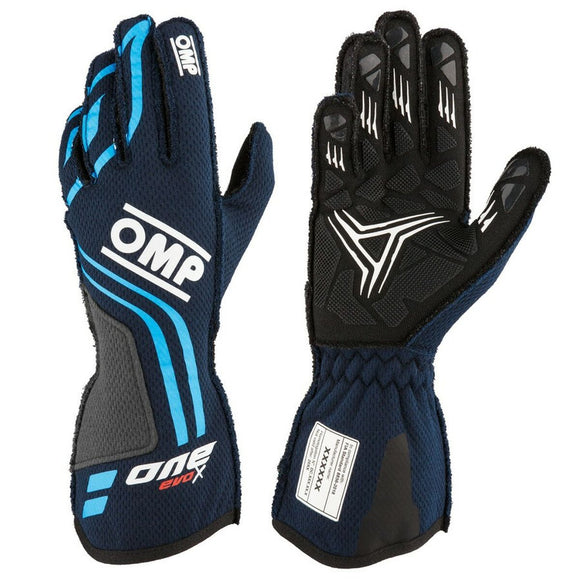 Gloves OMP OMPIB0-0775-A01-244-XS XS Navy Blue-0
