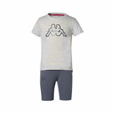 Children's Sports Outfit Kappa Grugliasco Off Grey-2