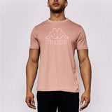 Men’s Short Sleeve T-Shirt Kappa Kremy Korporate Light Pink-3