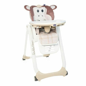 Highchair Chicco Polly 2 Start Monkey-0